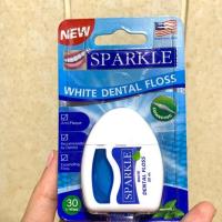 ราคา Sparkle white dental floss 30m. ไหมขัดฟัน (4908429489)