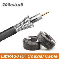 ราคา LMR400 RF Coaxial Cable 200m Low Loss Extension Coax Cable สําหรับ Booster, เสาอากาศ, โมเด็ม Wifi, เราเตอร์ (52764905559)
