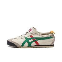 ราคา Onitsuka Tiger MEXICO 66 Retro Classic Low-Top รองเท้าสําหรับทั้งชายและหญิง สีเบจและสีเขียว (58016484736)
