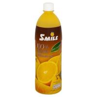 ราคา [สินค้าส่งด่วน] สไมล์ น้ำส้มพร้อมเนื้อส้ม 100% 1000 มล. SMILE ORANGE JUICE WITH PULP 100% 1000 ML (52912448100)