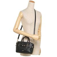 ราคา กระเป๋า COACH #F37635 MINI BLAKE CARRYALL IN BUBBLE LEATHER black มือสองของแท้ มือ 2 ของแท้ กระเป๋าสะพายข้าง สีดำ ออกงาน (44354584608)