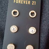 ราคา ต่างหูเซ็ต Brand Forever21 แท้ (1960467257)