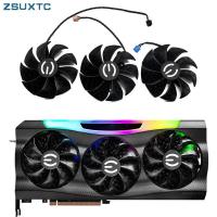 ราคา HUI 87 มม.PLD09220S12H RTX3080 RTX3070 กราฟิกการ์ดพัดลมสําหรับ EVGA GeForce RTX 3070 3080 TI 3090 FTW3 Cooler พัดลม (52062370148)
