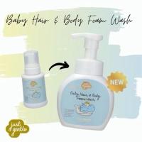 ราคา Just Gentle Baby Hair & Body Foam Wash โฟมอาบน้ำและสระผมออร์แกนิคสำหรับเด็ก 250ml (3528551693)