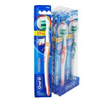 ราคา ออรัล-บี แปรงสีฟัน รุ่นคลาสสิค มีเดียม x 6 ด้าม Oral-B Classic Medium Toothbrush แปรงสีฟันขนปานกลาง (56666346769)
