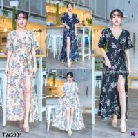 ราคา จั้มสูทกางเกงขาสั้น ทรงกิโมโนพิมพ์ลายดอกใหม่ล่าสุด (839149313)