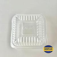 ราคา Okid HB 8 กล่องเบอร์เกอร์พลาสติกสี่เหลี่ยมแบบใช้แล้วทิ้ง กล่องอาหารเป็นมิตรกับสิ่งแวดล้อม (100 ชิ้น) (50165074078)