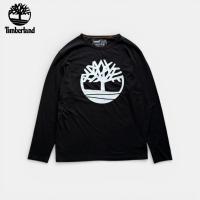 ราคา เสื้อยืดแขนยาวมือสอง Timberland อก 46 ยาว 29 (size XL) สีดำ ผ้าคอตตอน ป้ายครบ สภาพใหม่ 99% (41227265497)