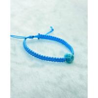 ราคา สร้อยข้อมือหินลาริมาร์ (Larimar) เชือกถัก ปรับขนาดได้ (52559174049)