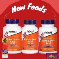 ราคา พร้อมส่ง NOW Foods Alpha Lipoic Acid Extra Strength 100 mg / 250 mg / 600 mg กรดอัลฟาไลโปอิก-แท้ (49066942302)