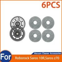 ราคา สําหรับ Roborock Saros 10R,Saros z70 Mop Mount อุปกรณ์เสริมสําหรับ G20s Ultra เครื่องดูดฝุ่น Mop Rag ผู้ถืออะไหล่ (6 ชิ้น) (45562310355)