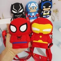 ราคา เด็กผู้ชาย & สาว เด็ก กระเป๋าสะพาย ฤดูร้อน สไปเดอร์แมน กัปตันอเมริกา ไอรอนแมน แบทแมน (56615076107)