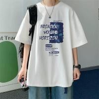 ราคา ห้าจุดแขนสั้นเสื้อยืดผู้ชายฤดูร้อนถนนสวมหลวมครึ่งแขนวัยรุ่นบนเสื้อผ้าเด็กชายน้ําแข็งอเมริกัน (55814103938)