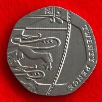 ราคา เหรียญอังกฤษ​​ United Kingdom 20 pence ปี 2016 เหรียญต่างประเทศ (15897906062)
