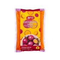 ราคา [สินค้าส่งด่วน]เอโร่น้ำเสาวรสไม่มีเมล็ด แช่แข็ง 1 กก. (54065562497)