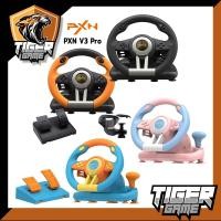 ราคา PXN V3 Pro ชุดจอยพวงมาลัยพร้อมเกียร์ for PC, PS3, PS4, Xbox one, Xbox Series X/S, Switch (จอยพวงมาลัย PS)(พวงมาลัย Game) (26333868237)