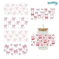 ราคา LONNG Wrap Stickers, Waterproof Smooth UV DTF Transfer Sticker, Water Bottles Sticker For 16Oz Glass Cup (49316622931)