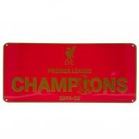 ราคา ป้ายสัญลักษณ์ Liverpool FC Premier League Champions RD (16293894319)
