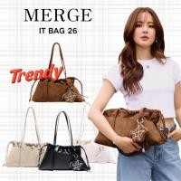ราคา ของใหม่มือ แท้100% MERGE IT BAG 26 กระเป๋าสะพายข้างแบรนด์ไทย 4 colors พร้อมส่ง (47911178191)