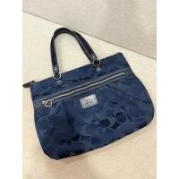 ราคา ส่งต่อ Coach Poppy Daisy Signature Tote Shoulder Bag F20026 | สวย หายาก (58103842647)