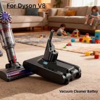 ราคา 21.6V แบตเตอรี่มือถือ 6000mAh/8000mAh - เหมาะสำหรับเครื่องดูดฝุ่นไร้สาย Dyson V8 Absolute - (43576323288)