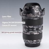 ราคา เหมาะสําหรับ Sima 24-35F2 DG HSM ฟิล์มป้องกันเลนส์พอร์ต Canon 24-35 สติ๊กเกอร์ 3M (24026424050)