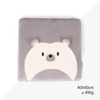 ราคา สินค้าแนะนำ!! เบาะรองนั่ง ที่รองนั่ง Memory Foam Happy Bear ( หมีสีเทา) (3819210888)