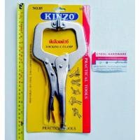 ราคา คีมล็อค คีมล็อคตัวC คีมล็อคตัวซี KINZO คินโซ่ NO.85-11นิ้ว (ของแท้100%) Locking c clamp By Ctoolhardware ซีทูล (14224402449)