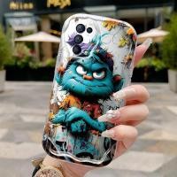 ราคา OPPO Reno 5 5G Reno 5G Find X3 Lite Case ปกอ่อนใสลายการ์ตูนน่ารัก (51760644950)