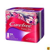ราคา แคร์ฟรี แผ่นอนามัย ซุปเปอร์ ดราย กลิ่นชาวเวอร์เฟรช 40 ชิ้น (43833630717)