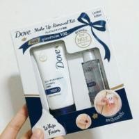 ราคา Dove make up removal kit โฟมล้างหน้า+คลีนซิ่งโดฟ (208909485)