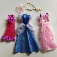ราคา เหมาชุดตุ๊กตาบาร์บี้เจ้าหญิงดิสนีย์แท้ ซินเดอเรลล่า Barbie doll dress Disney Princess classic doll Cinderella (5337573625)