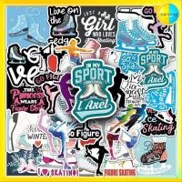 ราคา พร้อมส่ง 50แบบ สติกเกอร์ กีฬา ไอซ์สเก็ต Sport Cartoon Ice Skate Sticker (42832798224)