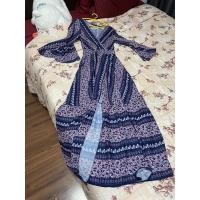 ราคา ส่งฟรี เดรสยาวเว่อ คลุมข้อเท้า งานป้าย Natnicha sz.S ผ้าสวยมาก (3353576921)