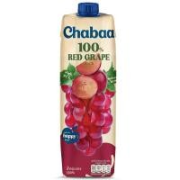 ราคา ชบาน้ำองุ่นแดง100เปอร์เซ็นต์ 1000มล. Chabaa Red Grape Juice 100percent 1000ml. [หมายเลขบาร์โค้ด 8854761010110] (50412714952)