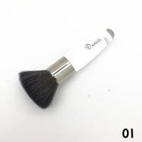 ราคา Pressed Powder Brush CW-01 Flat Wool Pressed Powder Makeup Brush Loose Pressed Powder Loose Powder Take Powder Easy to Circle Makeup (54959526558)