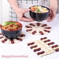 ราคา ที่รองจาน ที่รองหม้อ ที่วางของร้อน แผ่นรองหม้อ แผ่นรองกระทะ (22523228020)