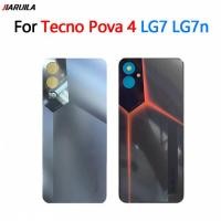 ราคา สําหรับ Tecno Pova 4 LG7 LG7n ฝาหลังแบตเตอรี่กรณีอะไหล่ซ่อม (44609676052)