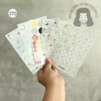 ราคา สติกเกอร์ ลาย Molang/Type [JJ032] (760903669)
