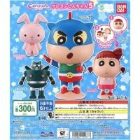 ราคา ของแท้ พร้อมส่ง กาชาปองชินจัง : Capchara Crayon ShinChan vol.5 ( ครบชุด 4 แบบ ) (25001946987)