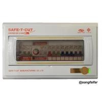 ราคา SAFE-T-CUT เซฟทีคัท ตู้รวมวงจรเครื่องตัดกระแสไฟฟ้าอัตโนมัติ Consumer 8 ช่อง เมน 50 A แอมป์ (1903610964)