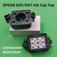 ราคา EPSON DX5 Printhead Ink Cap Top for Thunderjet/Human Eco Solvent Printer UV Printer DX7 Head Ink Ca (50365937546)
