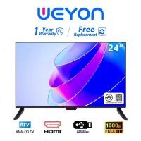 ราคา ทีวี WEYON 24 นิ้ว Full HD LED TV ทีวีหลายขนาด 19-43 นิ้ว ทีวีแอลอีดี โทรทัศน์ รับประกัน 1 ปี (6537650497)