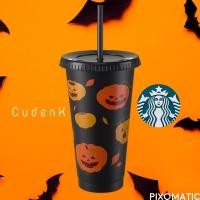 ราคา Starbucks Cup 710ml Haloween Reuseable (47556585767)