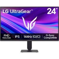 ราคา LG IPS 24" UltraGear 24G411B-B FHD 144Hz G-Sync & Freesync Gaming Monitor (54500798591)