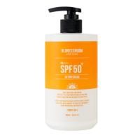 ราคา W.DRESSROOM Moisturizing Sun Cream SPF50+ PA++++ 500ml 1 ชิ้น Face & Body Lightweight Moisturizing Daily Sunscreen (45766241142)