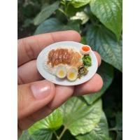 ราคา โมเดลอาหารจิ๋วรูปข้าวขาหมูปั้นด้วยดินไทย (28681665893)