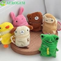 ราคา AEROGEM กระเป๋าใส่เหรียญลายการ์ตูน,น่ารักมินิขนาดสัตว์รูปร่างหูฟังกระเป๋าเก็บ,แบบพกพาตุ๊กตาปุยนุ่มพวงกุญแจจี้พรรคโปรดปราน (53965909954)