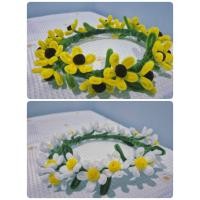 ราคา มงกุฏดอกไม้ลวดกำมะหยี่ มงกุฏงานรับปริญญา งานปัจฉิม (พร้อมส่ง) (57465217982)