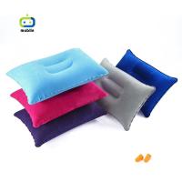 ราคา [maygood] หมอนลมเป่าลม เตียง หมอนแคมป์นอน หมอน PVC Nylon Ne (45062743476)
